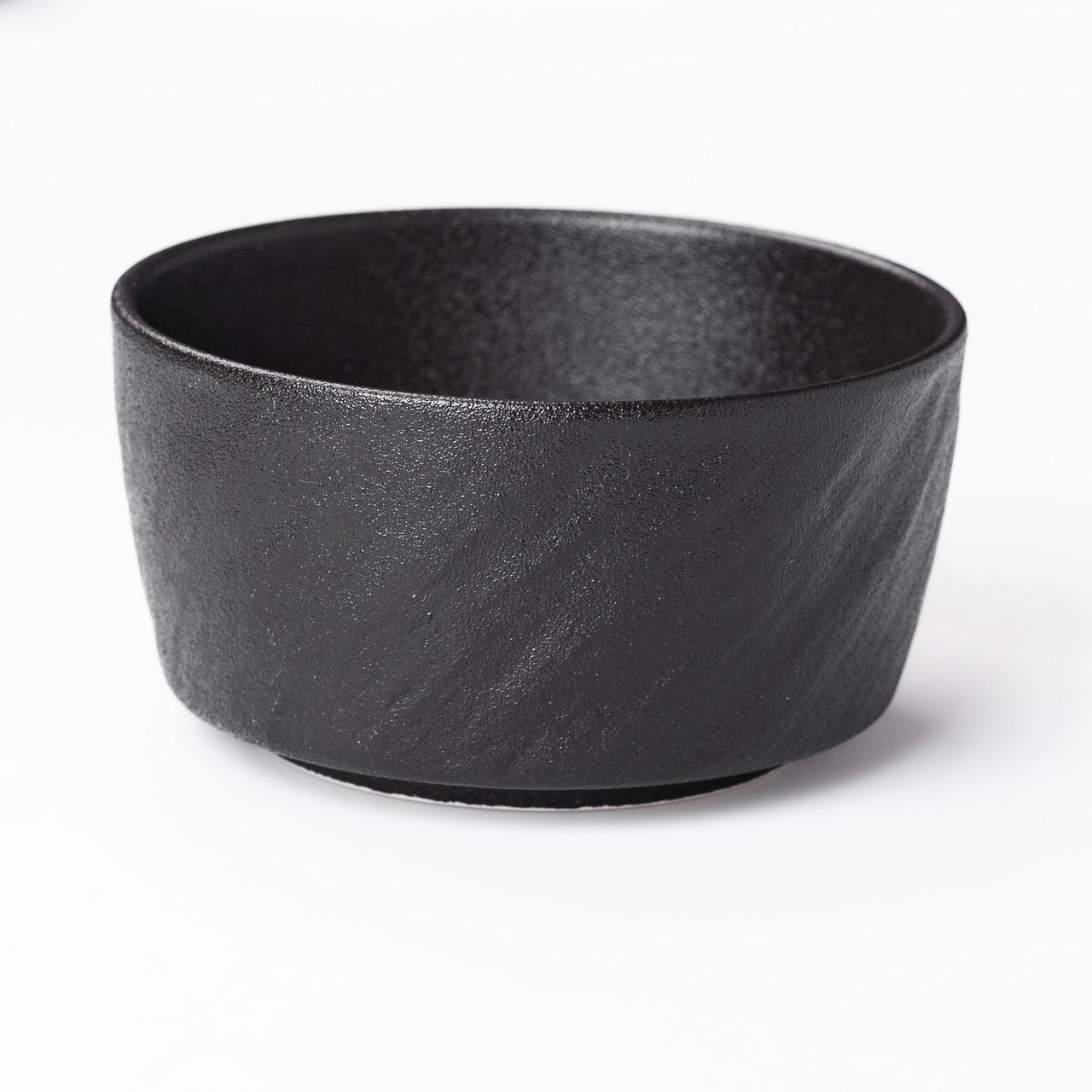 Миска керамическая для рисовой лапши 400 мл Черный Миска керамическая для рисовой лапши 400 мл Черный