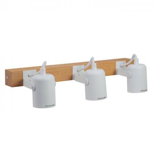 Спот настенно-потолочный ETRON 1-EDR-8605 WoodLine Spot GU10 3x35 Вт Натуральный/Белый (15088) - фото 4 Спот настенно-потолочный ETRON 1-EDR-8605 WoodLine Spot GU10 3x35 Вт Натуральный/Белый (15088) - фото 4