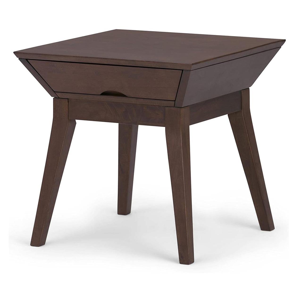 Тумба прикроватная из дерева Авори Мокко (ПТМ-002710)