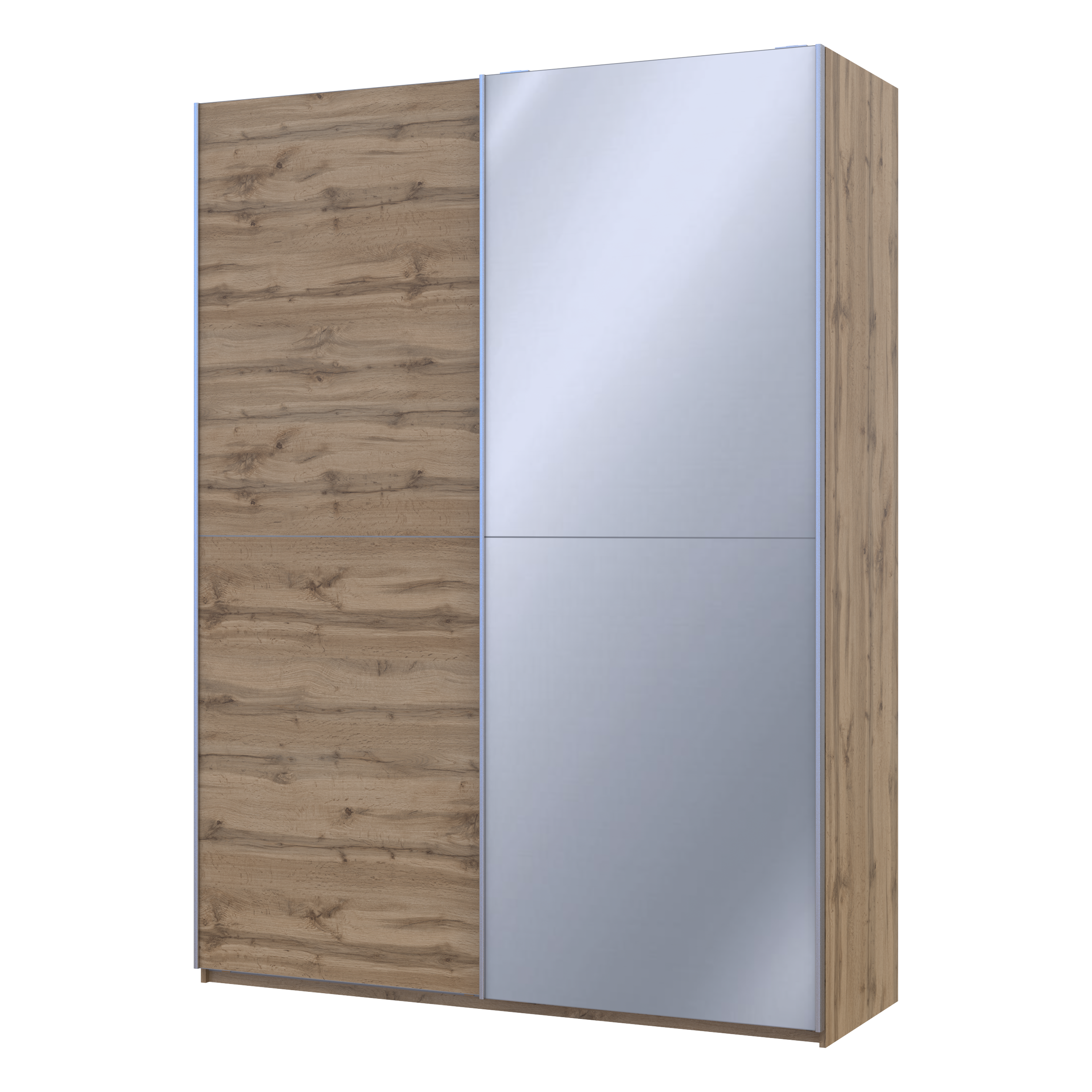 Шафа-купе дводверна Doros G-Caiser 180х60х240 см Тахо/1 Дзеркало (DRS-011233)