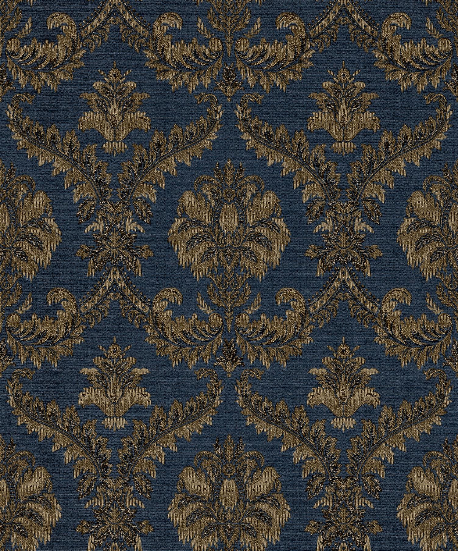 Обои виниловые на флизелиновой основе Cristiana Masi I Damaschi Синий (23609)