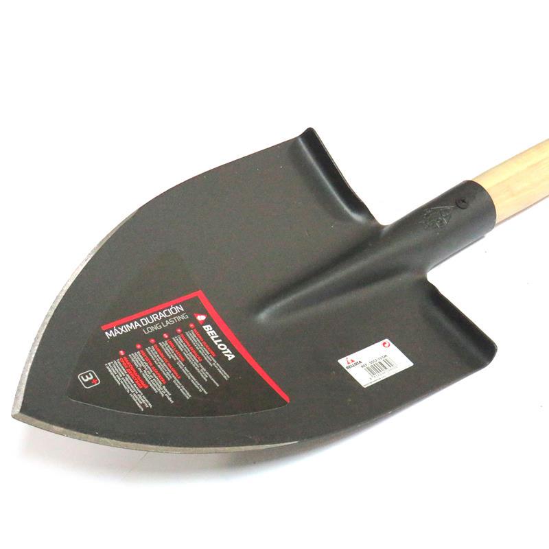 Лопата штыковая садовая Bellota 5557-23SM ML.B с черенком 220х300 мм (Р00027912 *27912) - фото 5 Лопата штыковая садовая Bellota 5557-23SM ML.B с черенком 220х300 мм (Р00027912 *27912) - фото 5