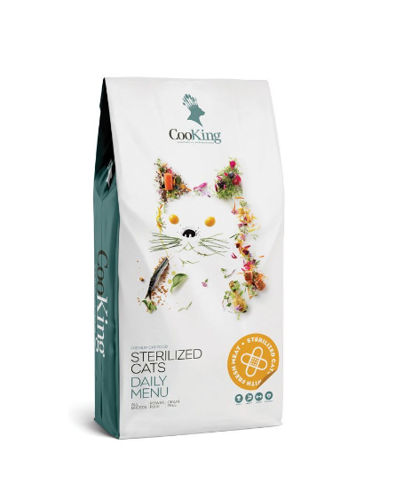 Корм сухий CooKing Sterelized Cats 8 кг