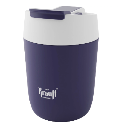 Термокружка Krauff из нержавеющей стали для кофе/чая 480 мл Фиолетовый (26-309-018)