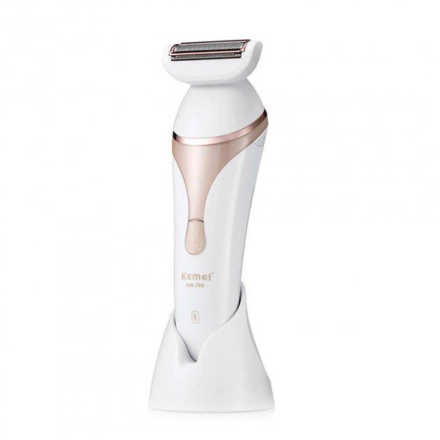 Епілятор бездротовий Kemei KM 296 акумуляторний 4в1 (30149887ER) - фото 2 Епілятор бездротовий Kemei KM 296 акумуляторний 4в1 (30149887ER) - фото 2
