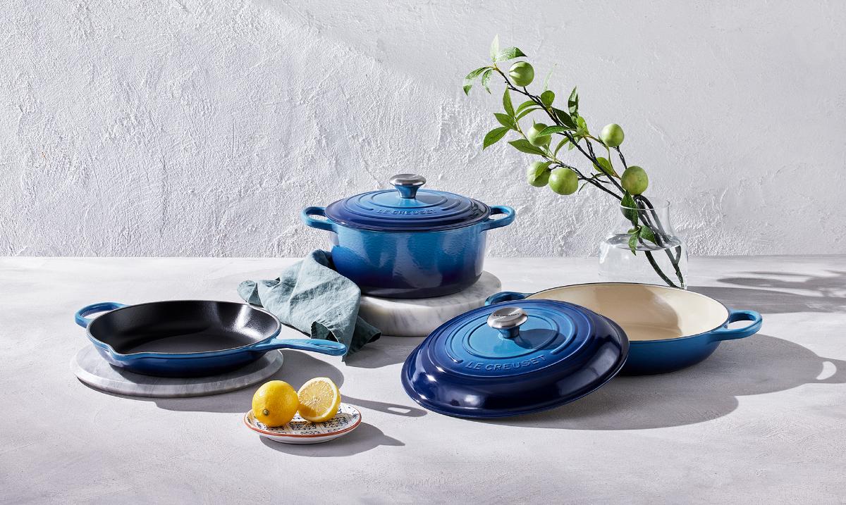 Сковорідка Le Creuset Signature 20 см ультрамарин (20182202200422) - фото 5