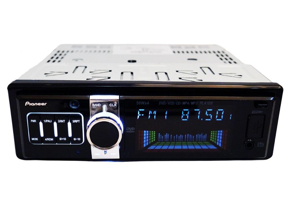 Автомагнитола Pioneer 902 MP3 USB/microSD/FM/AUX с пультом ДУ 4x50 Вт