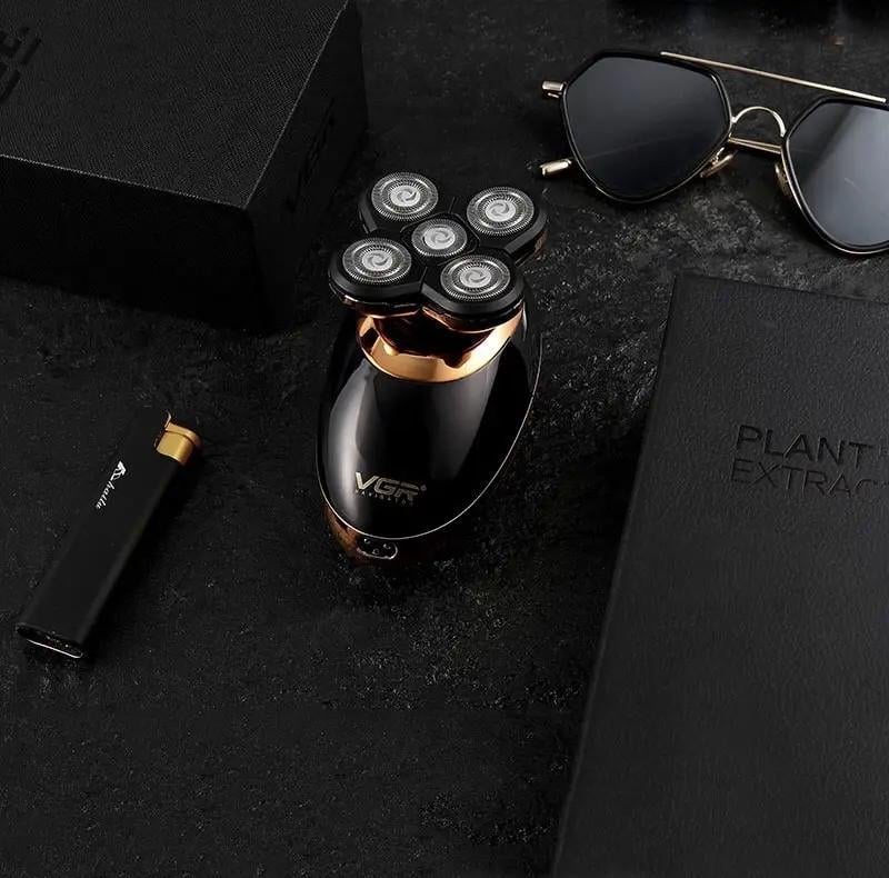 Бритва акумуляторна водонепроникна з LED дисплеєм (7898_620) - фото 5 Бритва акумуляторна водонепроникна з LED дисплеєм (7898_620) - фото 5