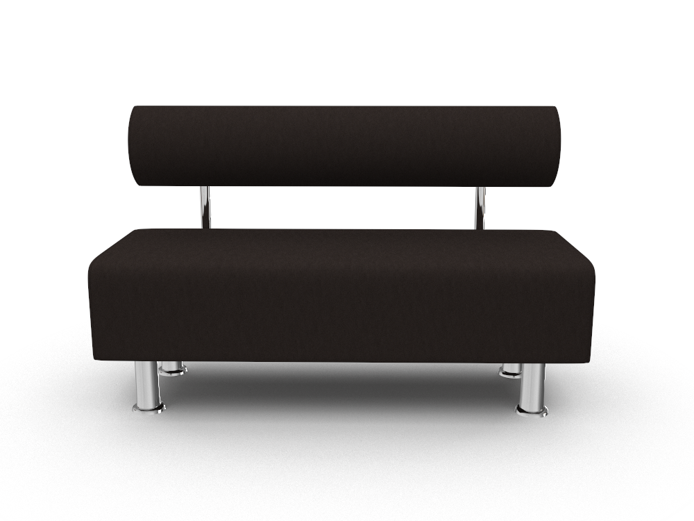 Диван офісний Relax Junior М 2231 100 см Темно-коричневий (28095428) - фото 1 Диван офісний Relax Junior М 2231 100 см Темно-коричневий (28095428) - фото 1