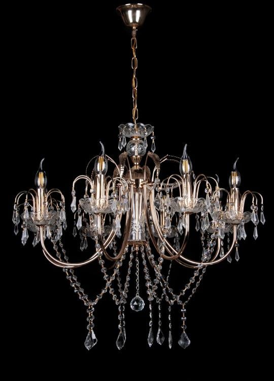 Люстра свеча Ray L4509/8 FGD (IR006494)