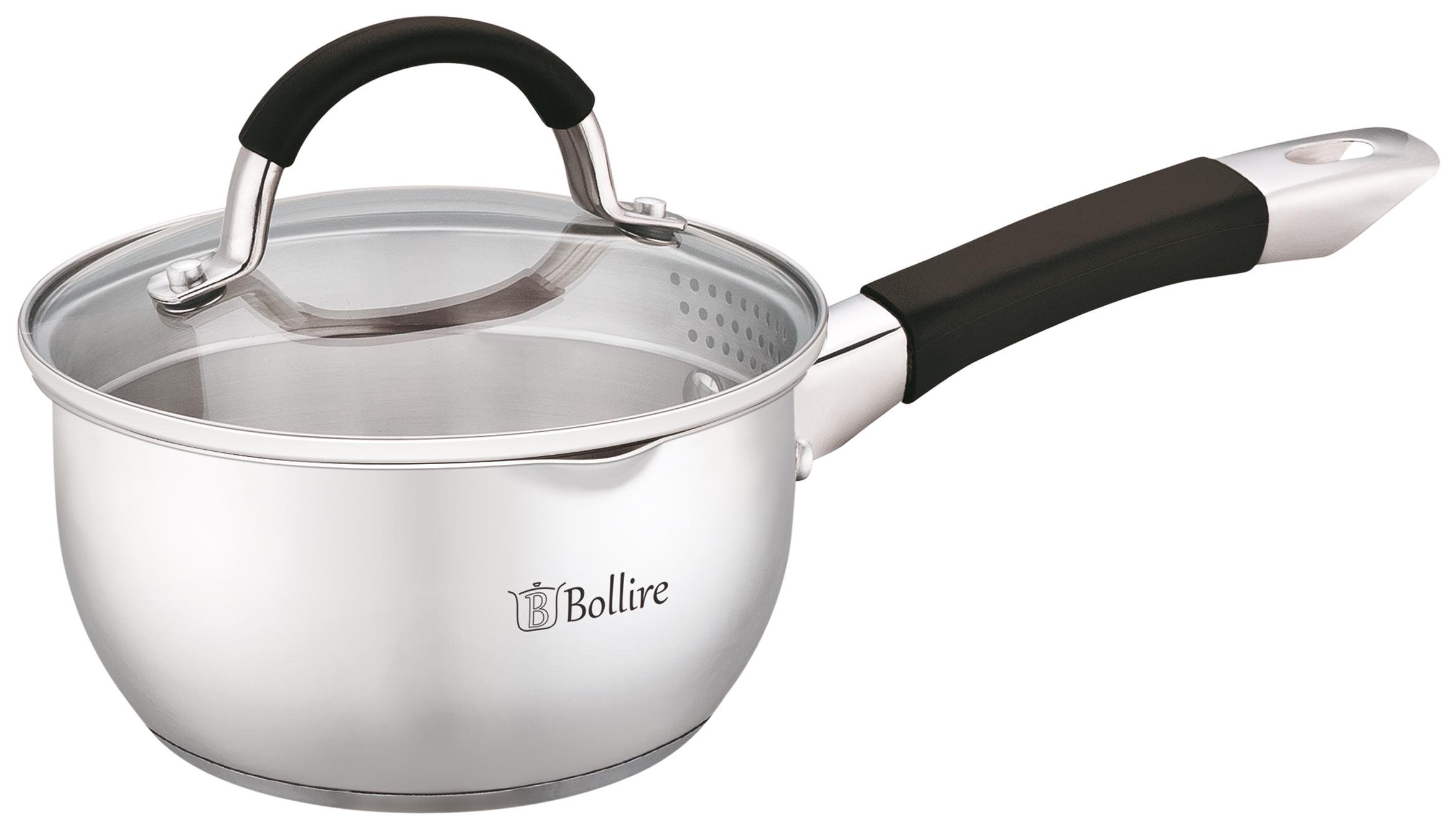 Ковш с крышкой Bollire Trento 16 см 1,4 л (1022)