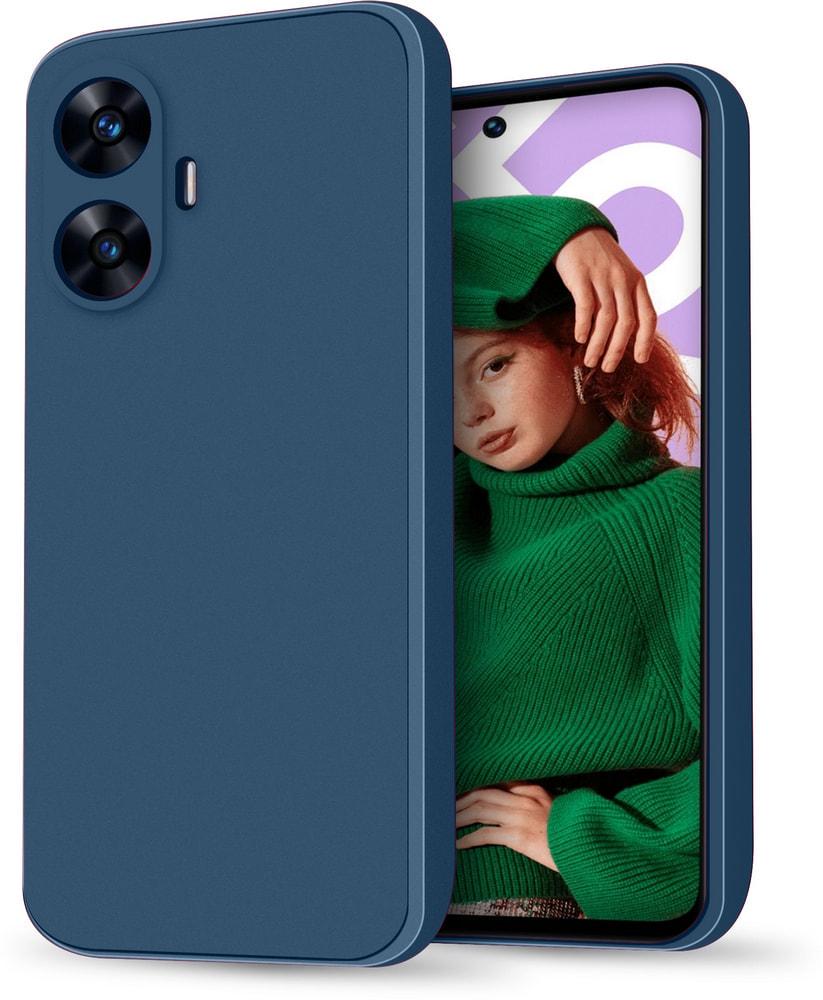Силиконовый чехол HardCorner для Realme C55 Blue (32864-28)