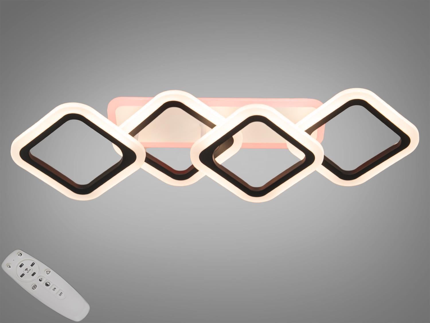 Люстра светодиодная с пультом 60W Черный Люстра светодиодная с пультом 60W Черный