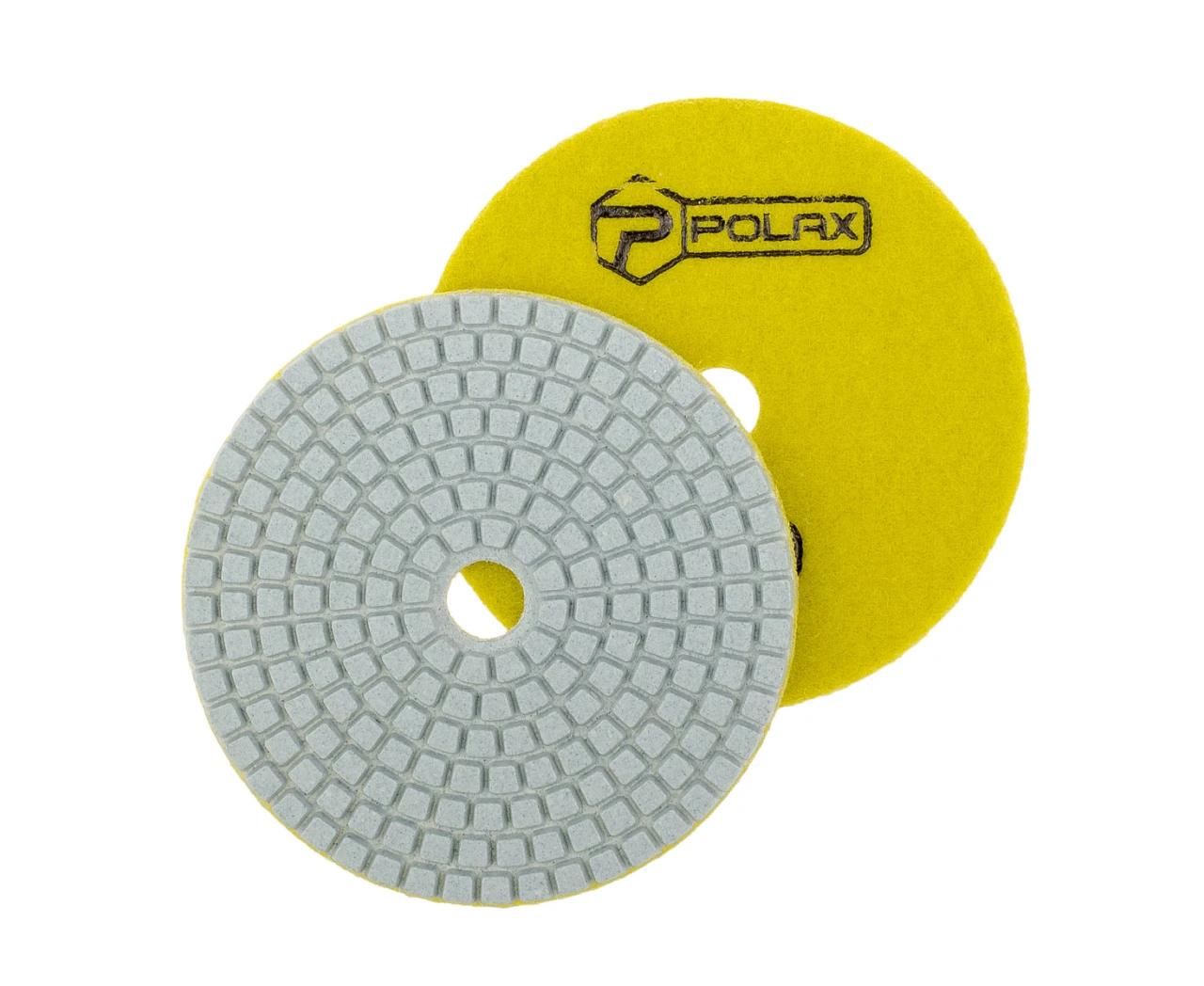 Диск алмазний Polax шліфувальний гнучкий на липучці Черепашка 100 мм P150 (54-201) Диск алмазний Polax шліфувальний гнучкий на липучці Черепашка 100 мм P150 (54-201)