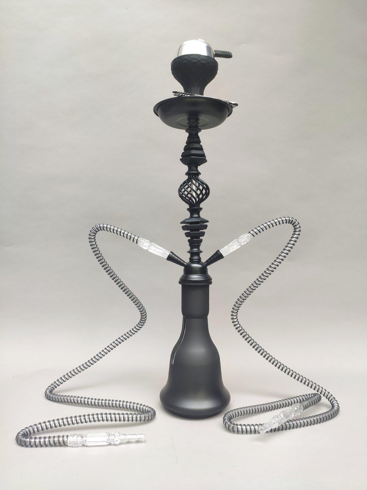 Кальян Hookah Rami Carbon Plus на 2 персоны 60 см Black - фото 1