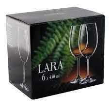 Набор бокалов для вина Bohemia Lara 40415/450 450 мл 6 шт. - фото 4 Набор бокалов для вина Bohemia Lara 40415/450 450 мл 6 шт. - фото 4