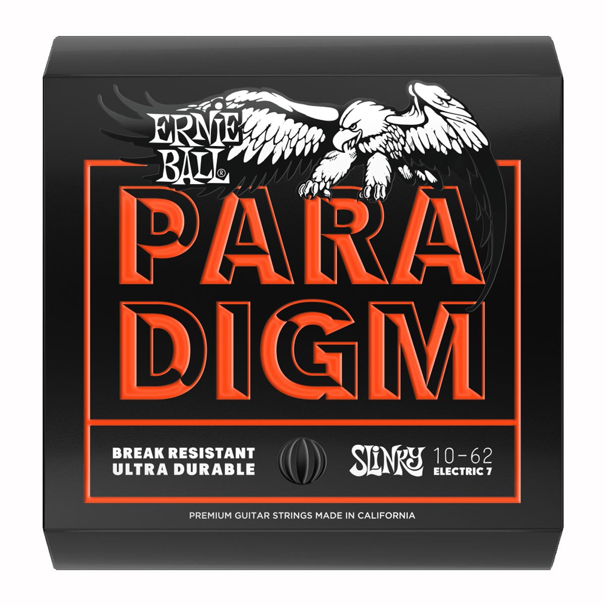 Струны Ernie Ball 2030 Paradigm 10-62 7-string Skinny Top Heavy Bottom (616)