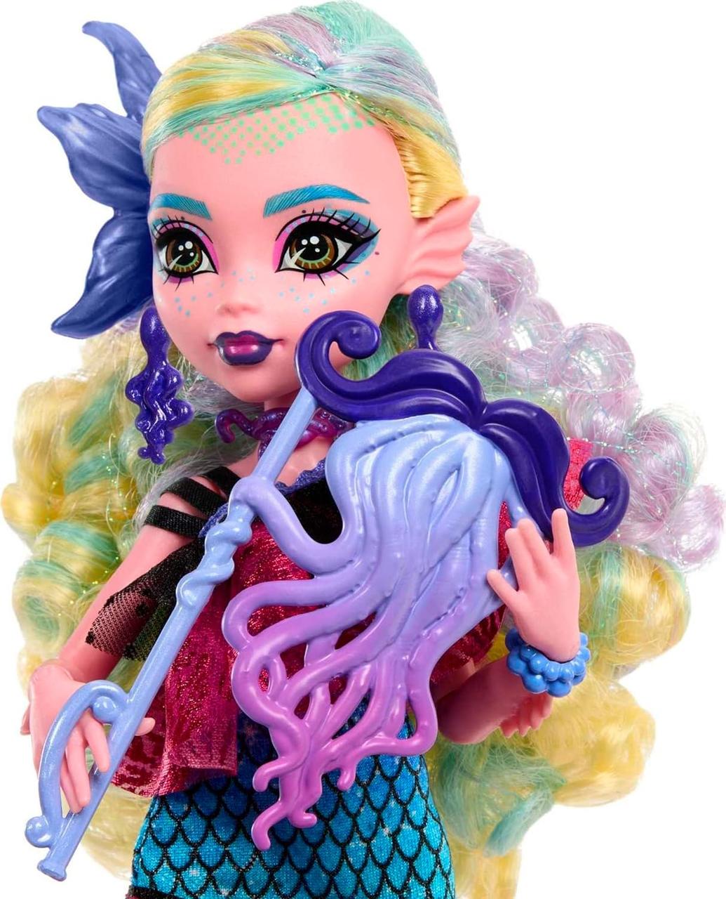 Кукла Monster High Lagoona Blue Monster Ball Party HNF71 - фото 2