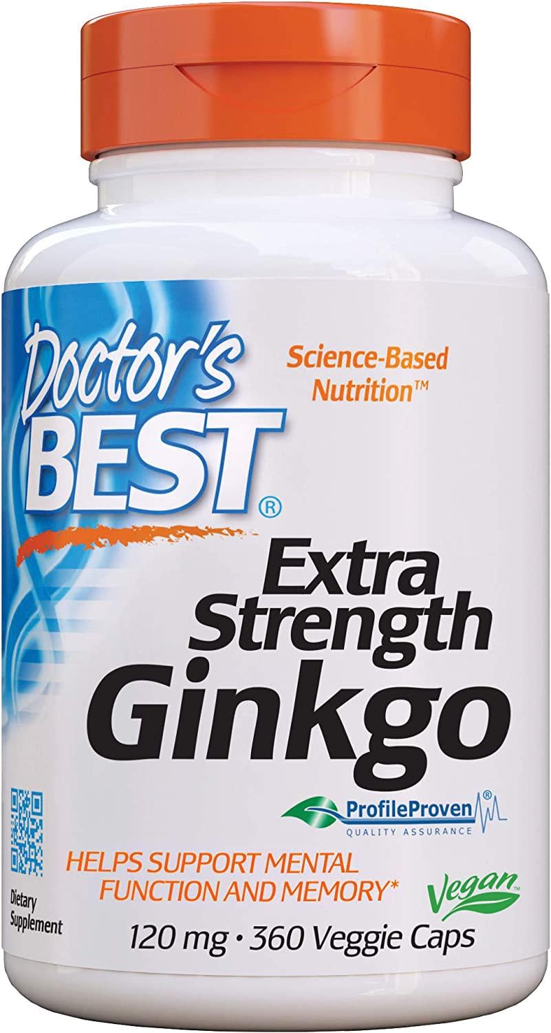 Гинко билоба Extra Strength Ginkgo 120 mg 360 caps