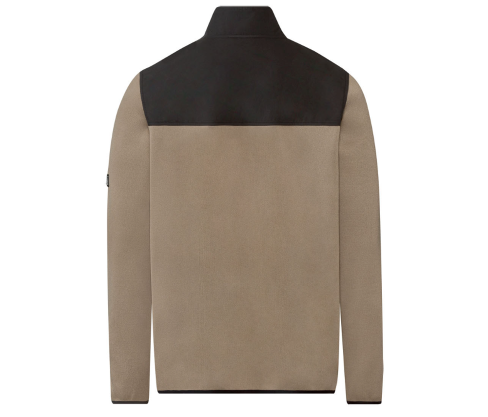 Куртка чоловіча Crivit Sports 181K XL на флісі Коричневий/Чорний (181K/XL) - фото 2 Куртка чоловіча Crivit Sports 181K XL на флісі Коричневий/Чорний (181K/XL) - фото 2