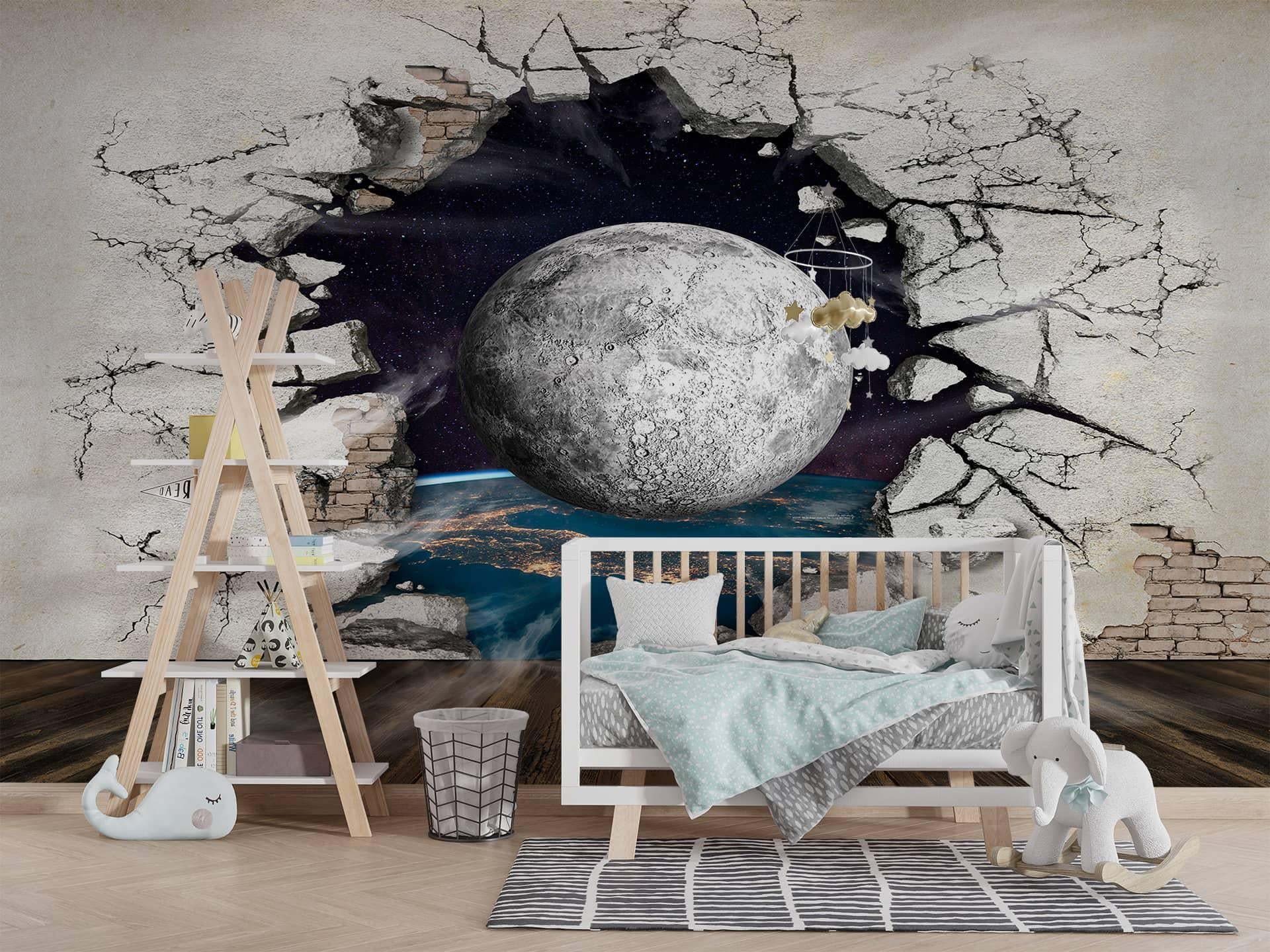 Фотошпалери флізелінові Styleo Print-walls Тиша між світами 0686-1 400х250 см (Pw-0686-1/4)