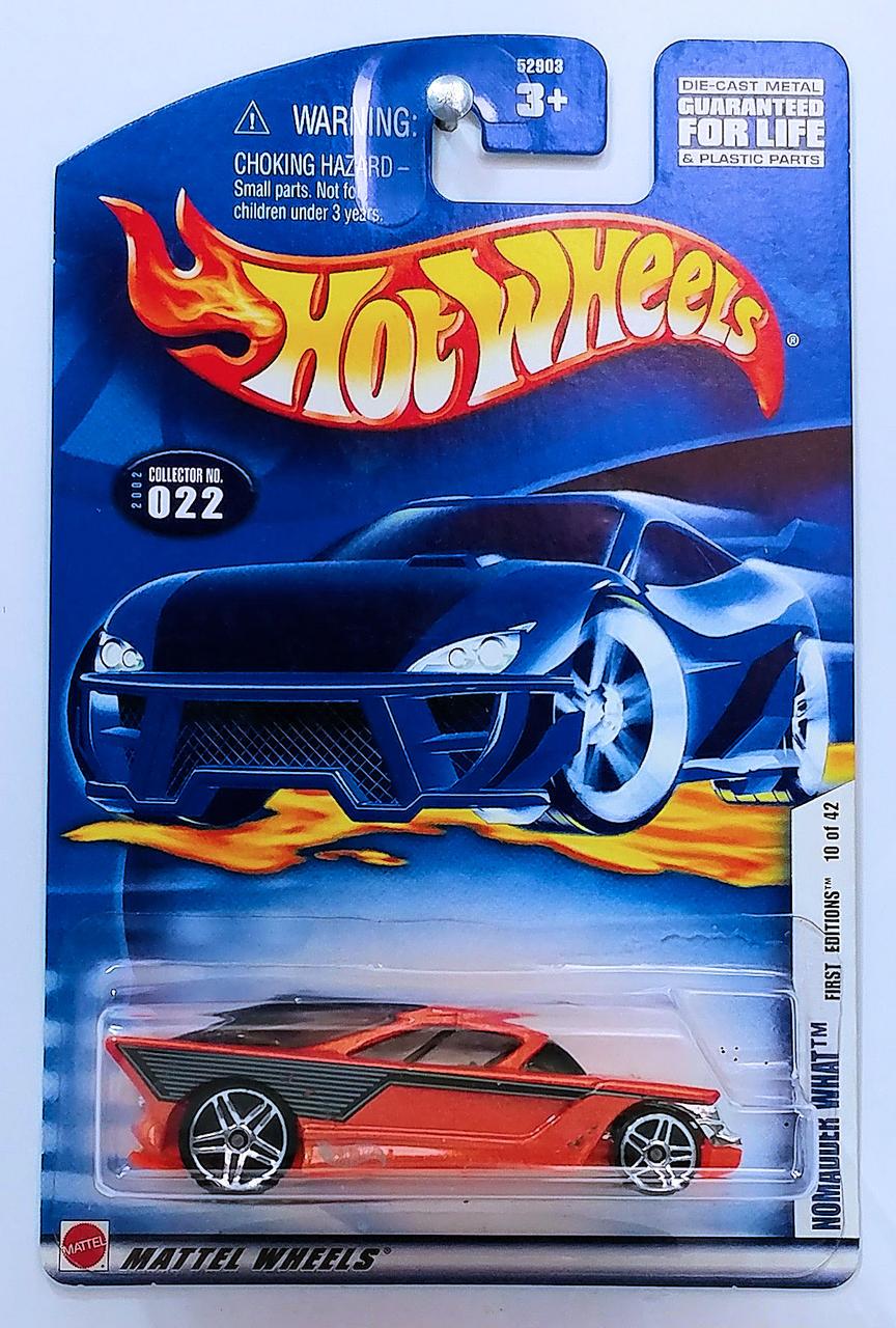 Игрушечная машинка Hot Wheels Nomadder What 2002 First Editions №022 (52903)