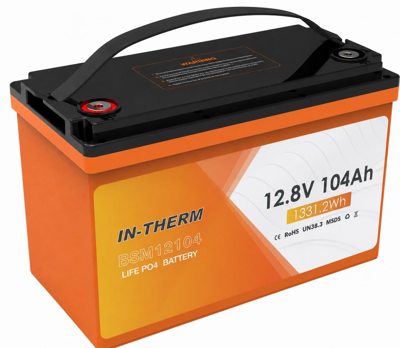 Аккумулятор In-Therm/BLUESUN LiFePO4 12,8 V 104 Ah 1331,2 Wh