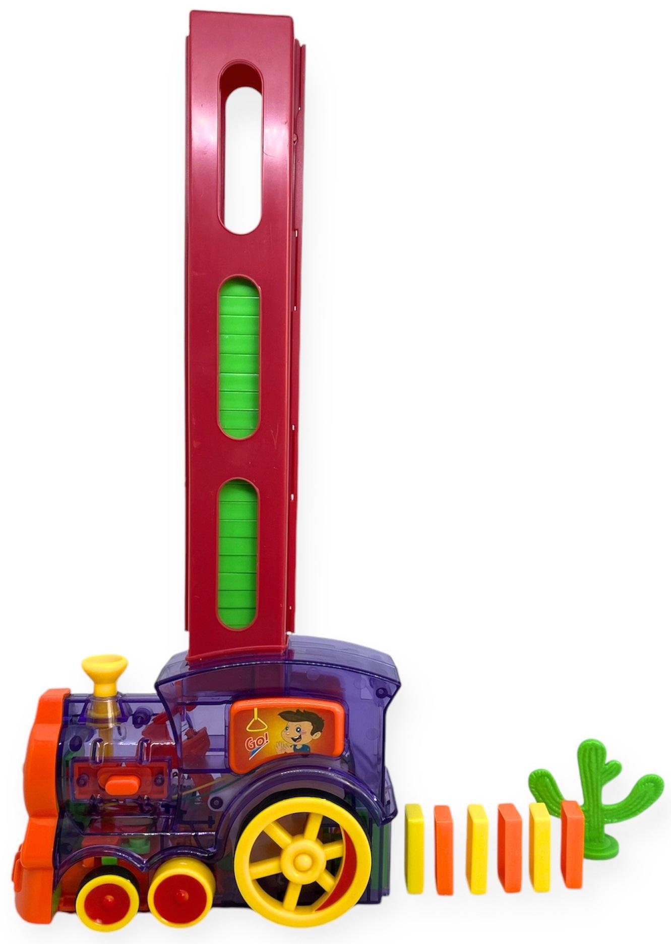 Развивающая игрушка Паровозик из домино со светом и звуками (00432) - фото 2 Развивающая игрушка Паровозик из домино со светом и звуками (00432) - фото 2