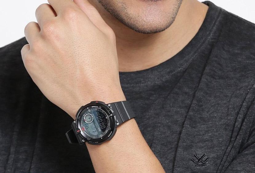 Наручний годинник чоловічий Casio SGW-600H-1B з компасом і термометром (22059385) - фото 8 Наручний годинник чоловічий Casio SGW-600H-1B з компасом і термометром (22059385) - фото 8