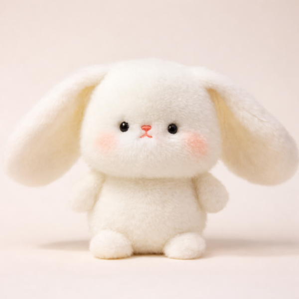 Мягкая игрушка Кролик 16 см Белый (31209367)