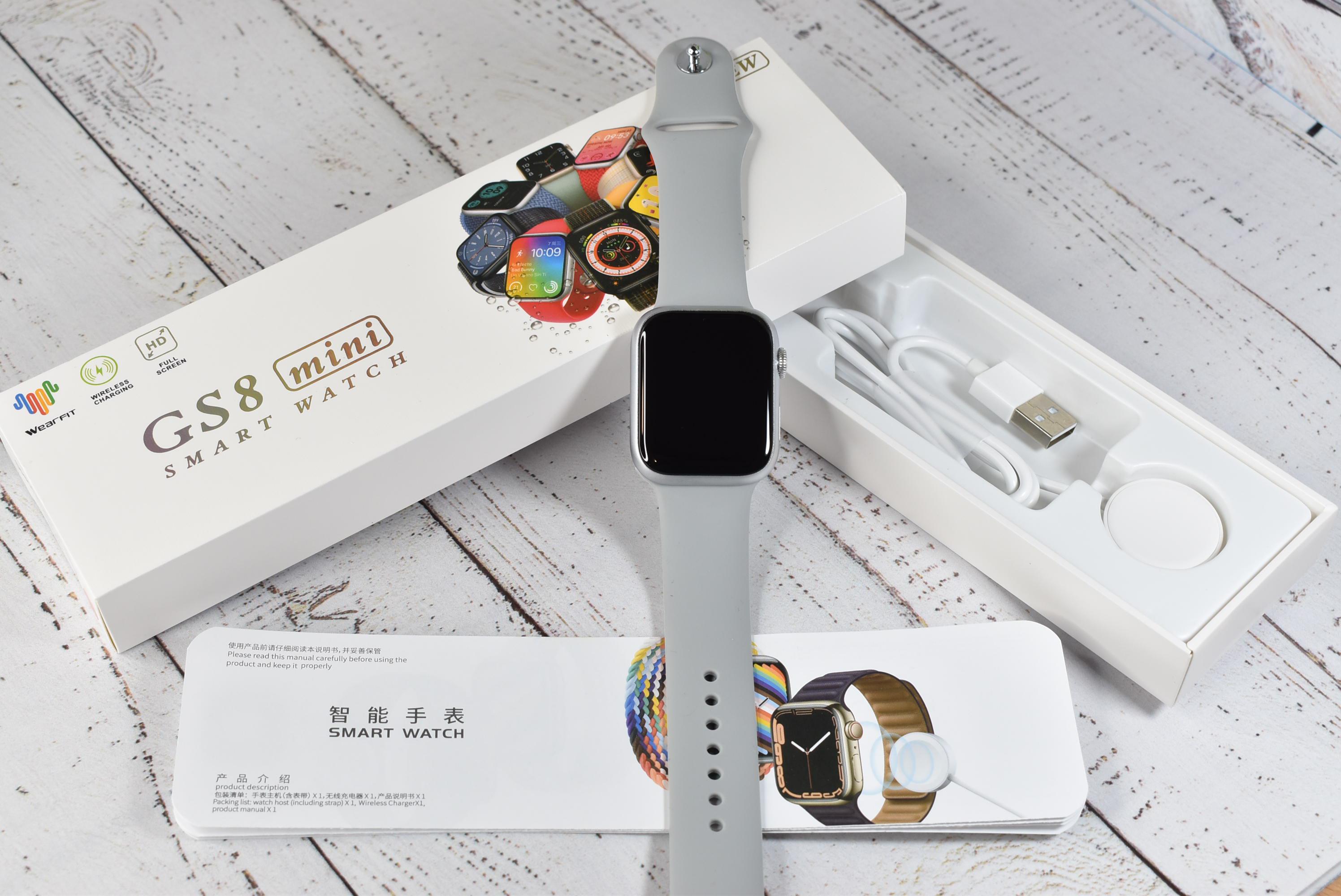 Смарт-часы Smart Watch GS8 Mini Grey - фото 7
