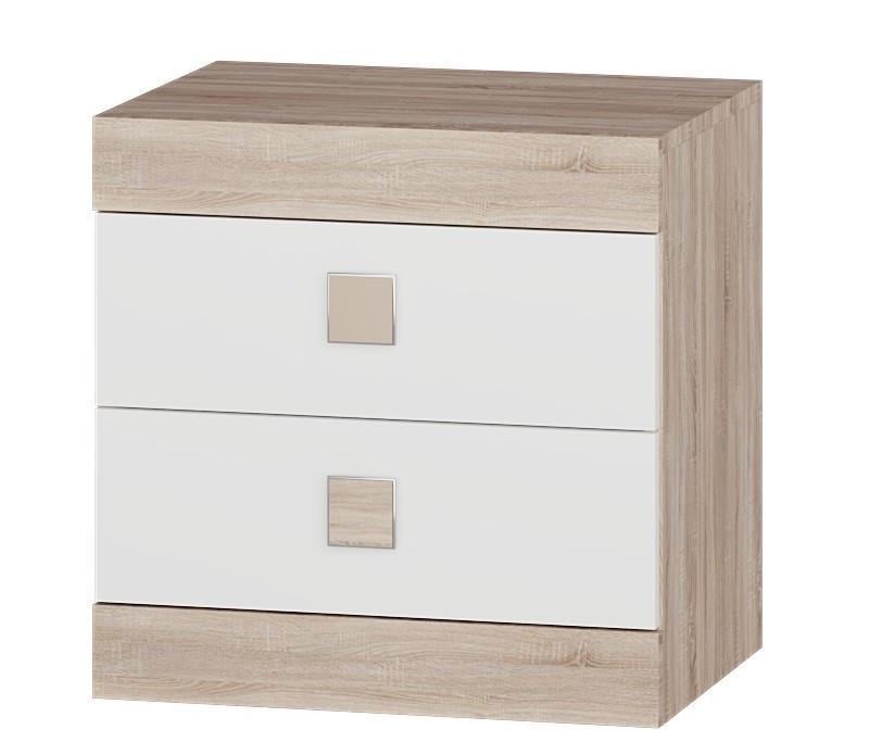 Спальна дитяча Еверест Соната-2 комплект Дуб сонома/Білий (EVR-20562) - фото 3