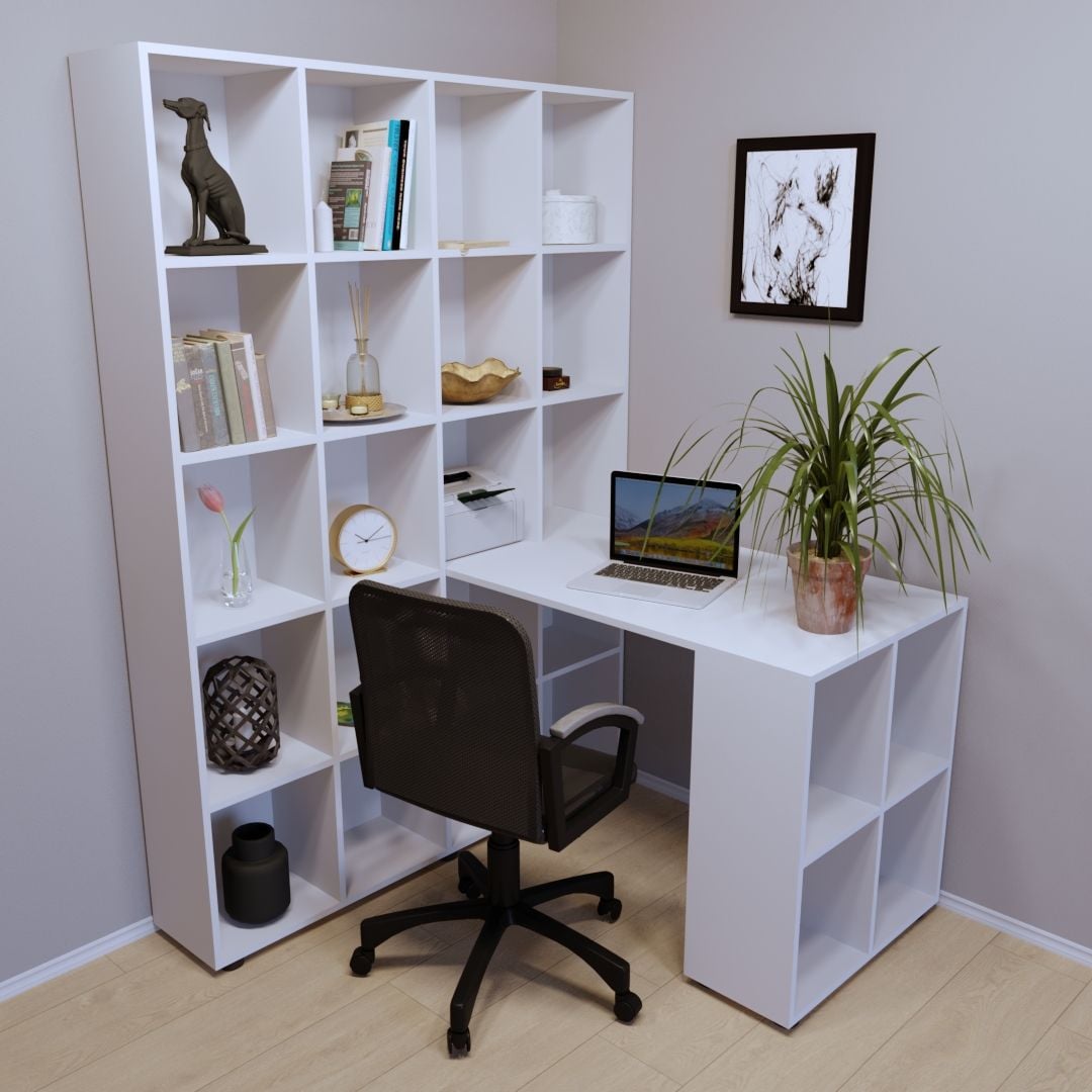 Компьютерный стол Тиса Мебель СП-117 Белый (66731947ad2e242a1f1fa042) Компьютерный стол Тиса Мебель СП-117 Белый (66731947ad2e242a1f1fa042)