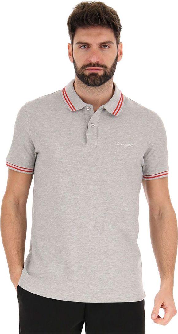 Тенниска Lotto POLO CLASSICA MEL 211019/7T1 L Серо-красный