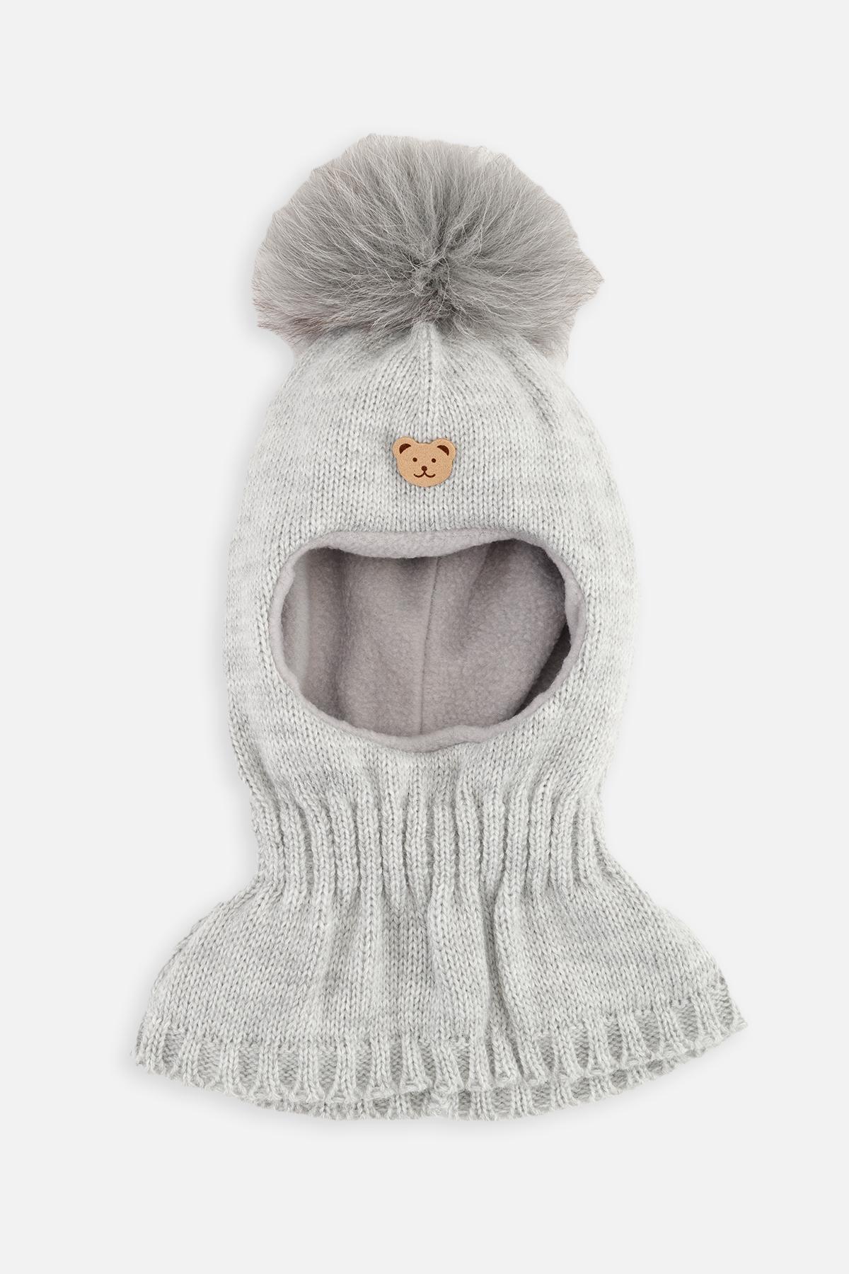 Шапка для мальчика 48-50 см Серый (ЦБ-00266018)