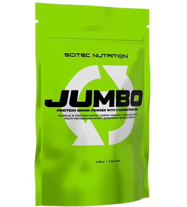 Гейнер Scitec Nutrition Jumbo Полуниця 1320 г 6 порцій (000016660)