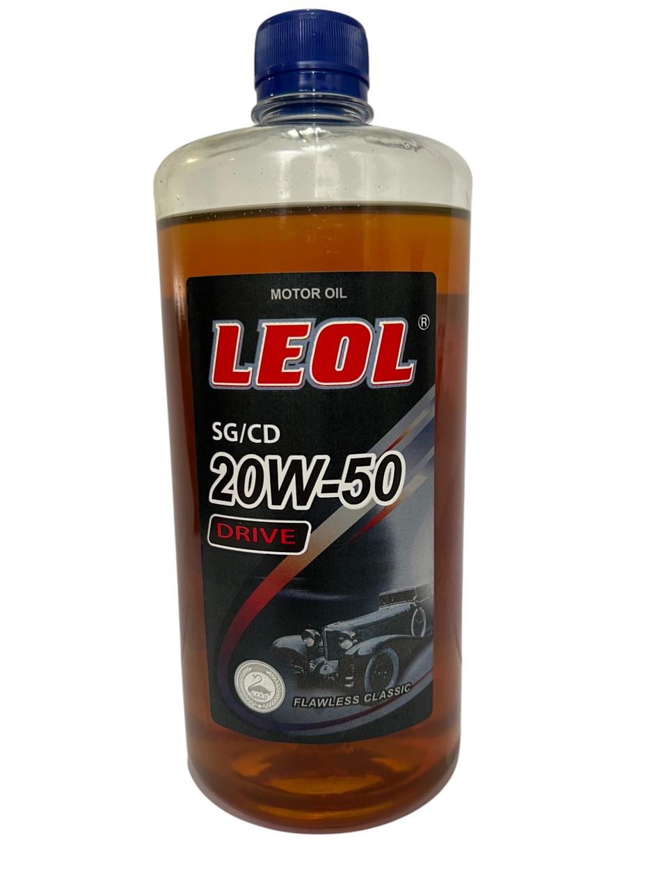 Олива моторна Леол Драйв 20W-50 SG/CD 0,9 л (2626050383) - фото 1 Олива моторна Леол Драйв 20W-50 SG/CD 0,9 л (2626050383) - фото 1