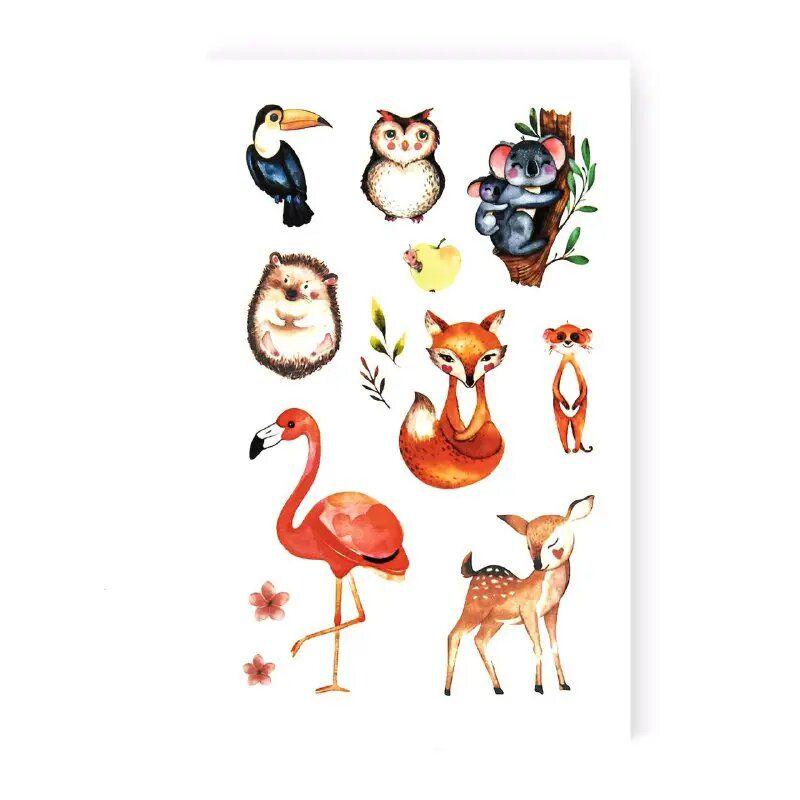 Детские тату Коала и 7 зверушек (228654)