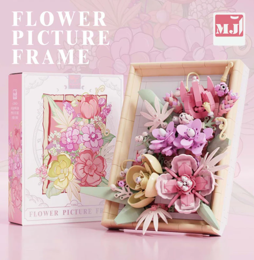 Конструктор детский для девочки Цветы Розовая сказка 726 дет. (22792502) - фото 4 Конструктор детский для девочки Цветы Розовая сказка 726 дет. (22792502) - фото 4