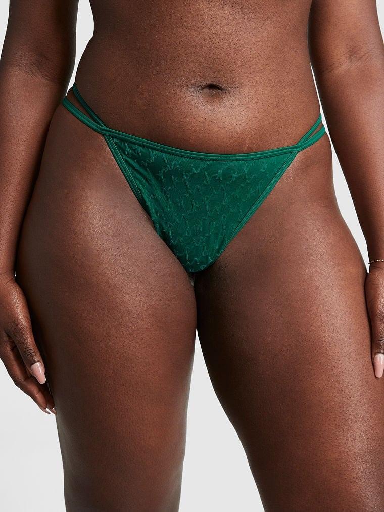 Трусики стринги Victoria’s Secret Logo Mesh Thong Panty Green M Зеленый (26695729) Трусики стринги Victoria’s Secret Logo Mesh Thong Panty Green M Зеленый (26695729)