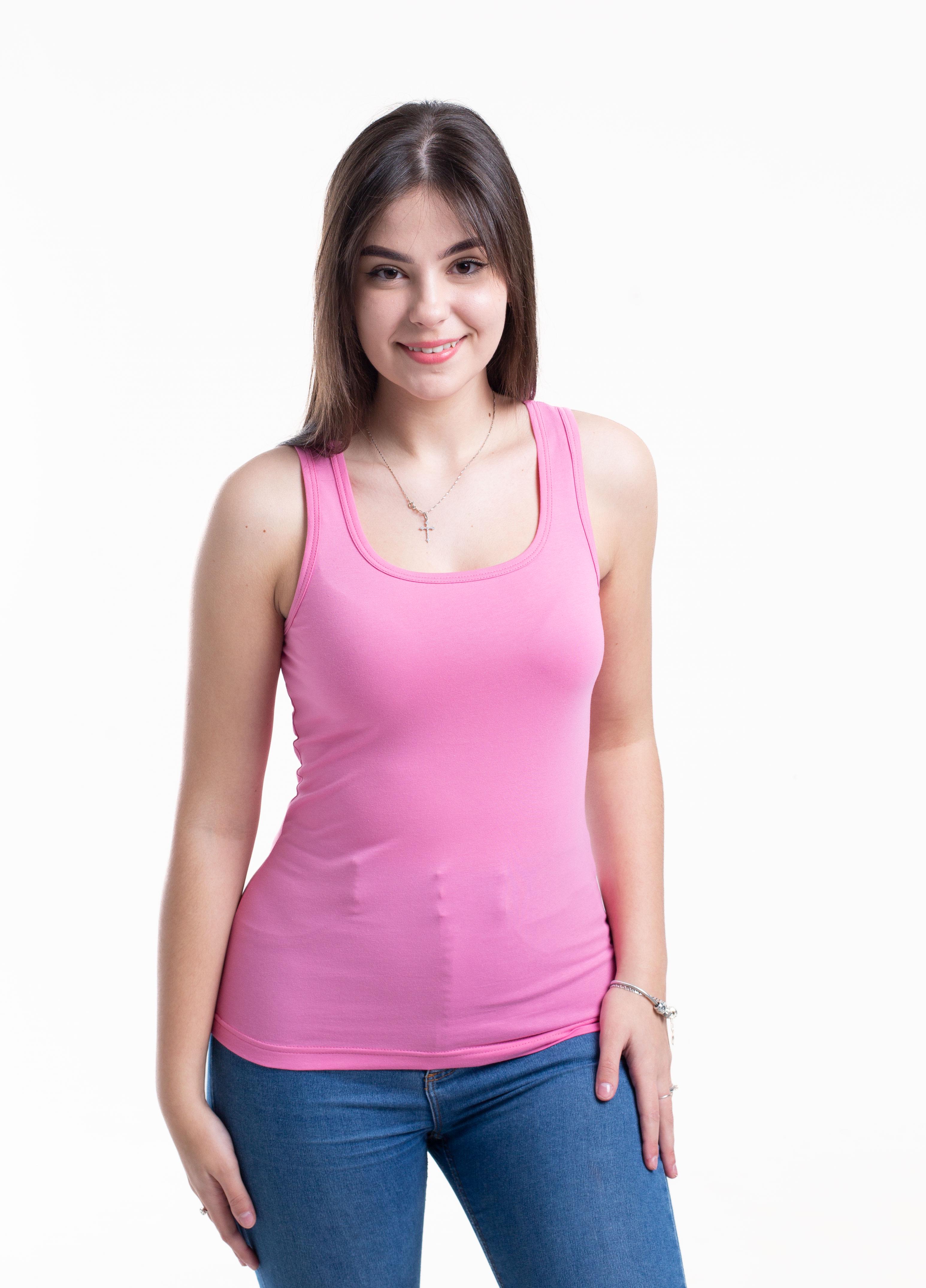 Майка женская Наталюкс L Розовый (4121325221741)