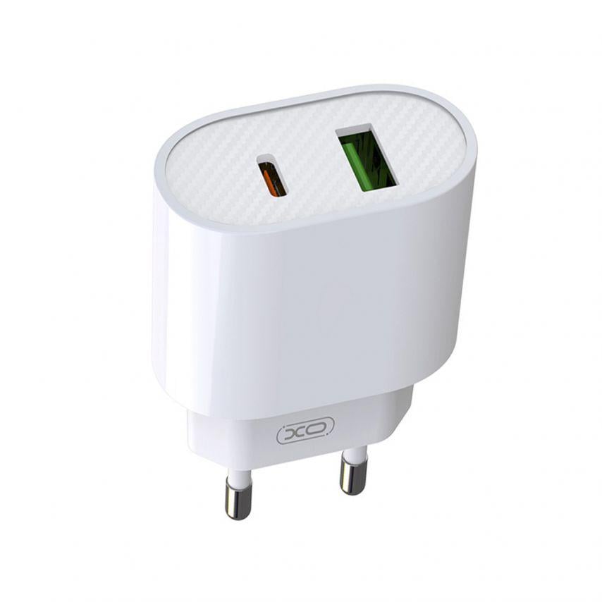 Адаптер Xo L81A PD_20 W/QC3.0_3A White
