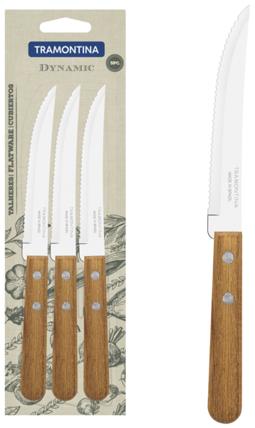 Ножі для стейку Tramontina Dynamic 22300/305 127 мм 3 шт. (313806) - фото 2