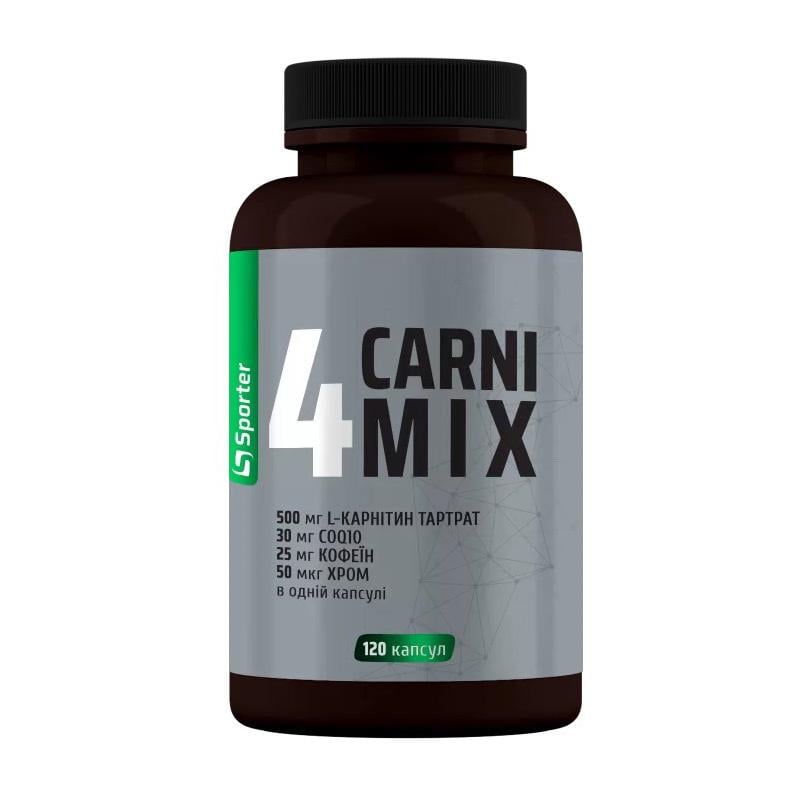 Комплекс с L-карнитином Sporter 4Carni MIX 120 капс.