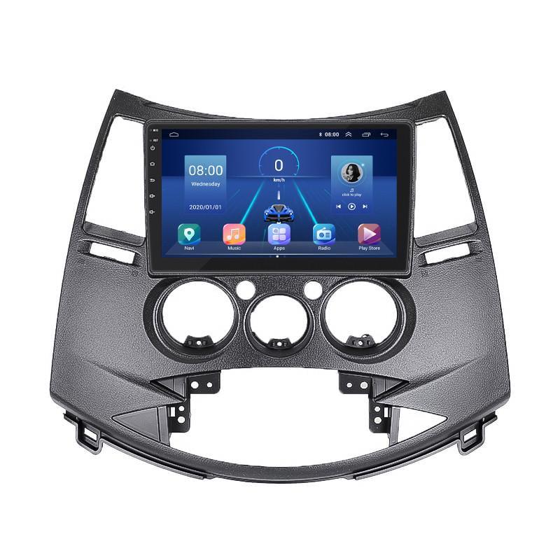 Автомагнитола штатная Lesko для Mitsubishi Grandis 2003-2011 9" 6/128Gb 4G Wi-Fi GPS Top MOB