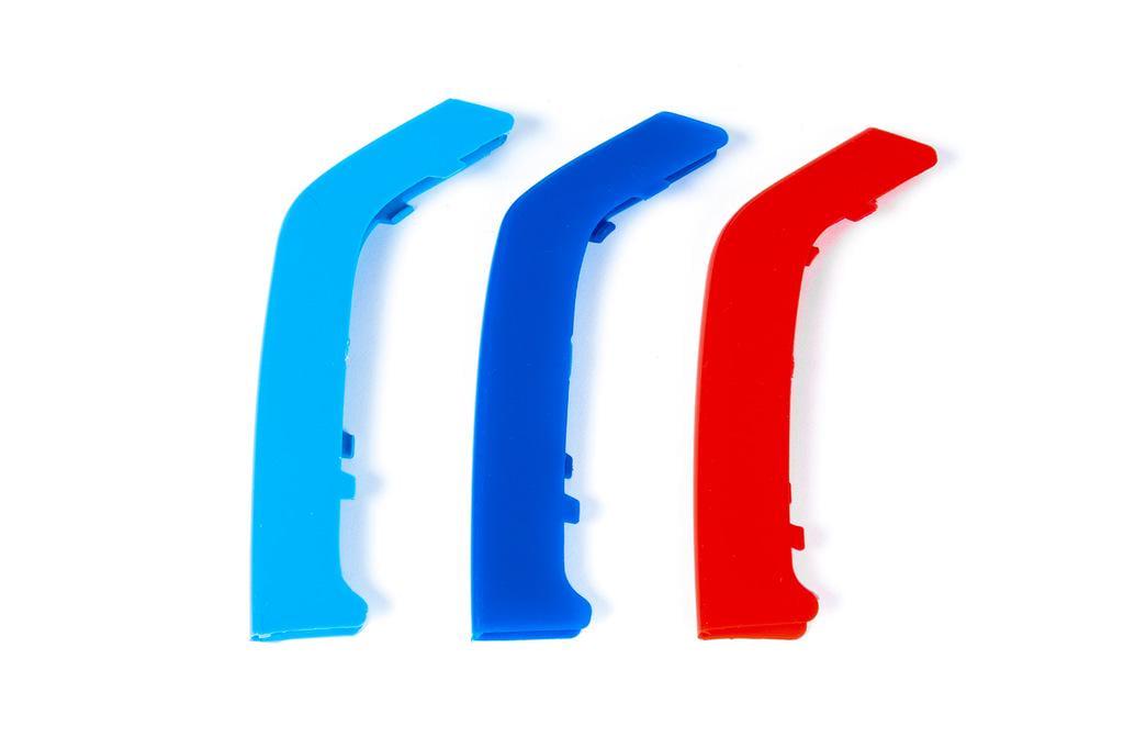 Накладки на решетку 8-полосную Niken для BMW 3 серия F-30/31/34 2012-2019 гг. abs-пластик