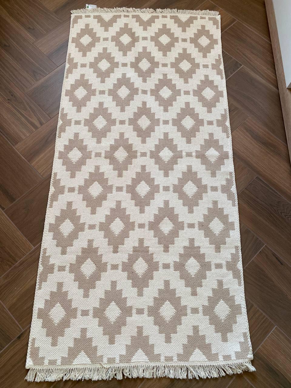 Ковер Canary Carpet Kara 136 80х200 см Cream/Beige (13486748) - фото 4 Ковер Canary Carpet Kara 136 80х200 см Cream/Beige (13486748) - фото 4