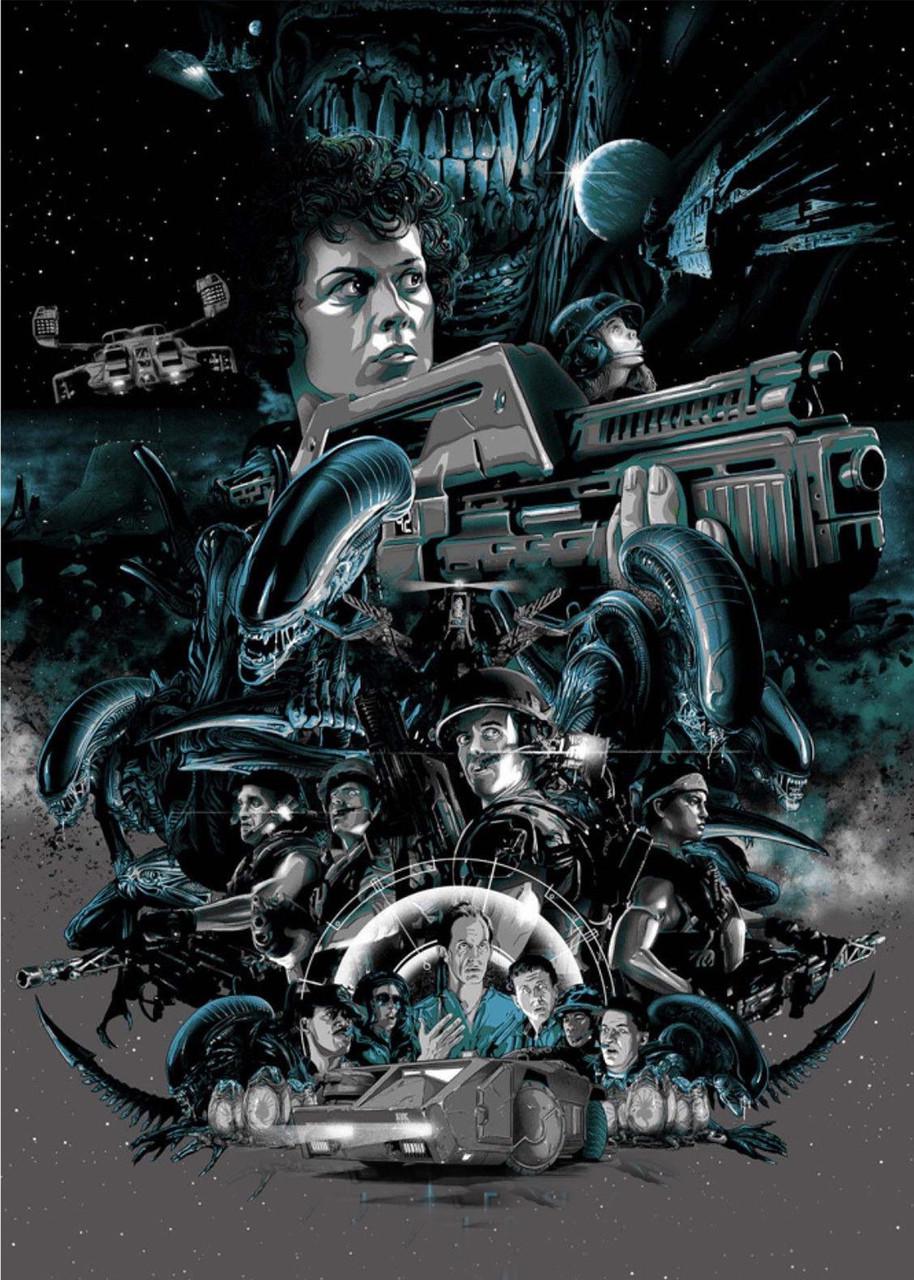 Картина GeekLand Alien Art 60х40 см (AL 09.028)