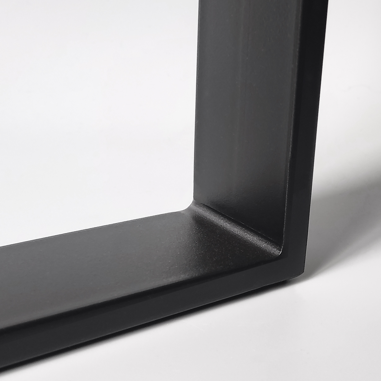 Опора для стола из металла 600х70 мм H 730 мм 70x11 мм Черный (1130) - фото 2 Опора для стола из металла 600х70 мм H 730 мм 70x11 мм Черный (1130) - фото 2