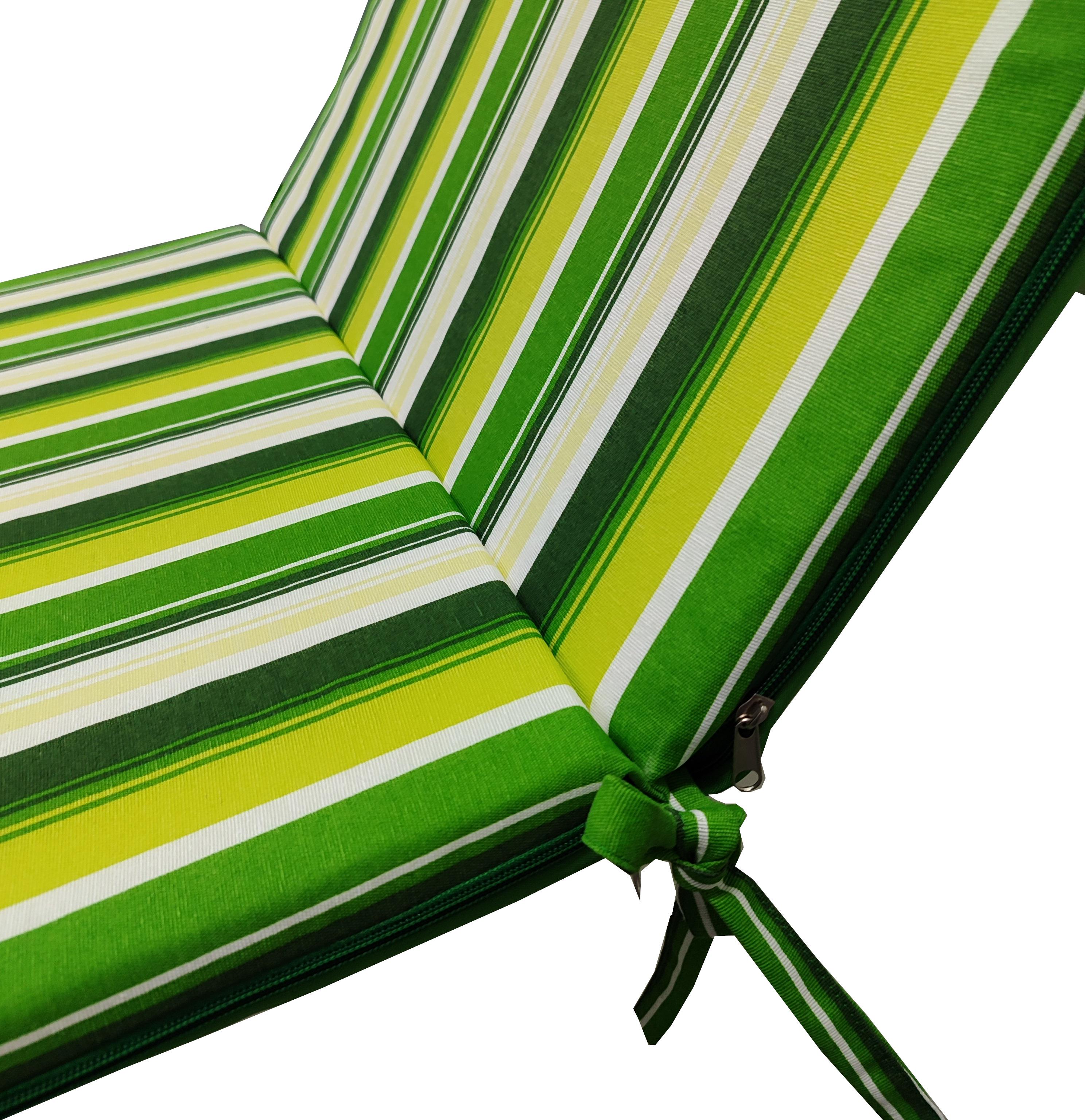 Матрас для шезлонга eGarden RAYA Verrano 190x58x4 см (4647) - фото 3 Матрас для шезлонга eGarden RAYA Verrano 190x58x4 см (4647) - фото 3